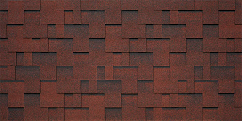 Битумная черепица Tegola Business Unica, Lazio цвет: amarone 410, 2.86 м² / уп.