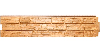 Фасадная панель Я фасад, Крымский сланец 1535 х 345 мм, Classic, цвет: песок