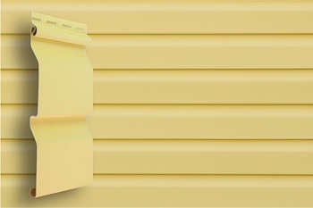 Сайдинг Grand Line, корабельная доска, L=3000 мм, серия Classic Standart, цвет: золотой песок