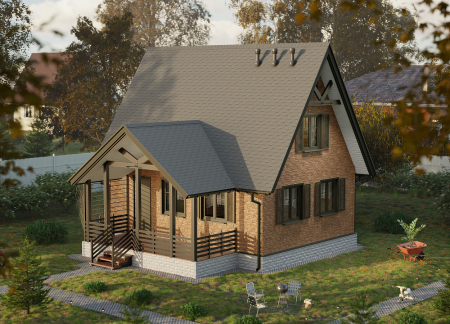 Битумная черепица, Docke, Premium, Шеффилд цвет: черника, 3 м² / уп.