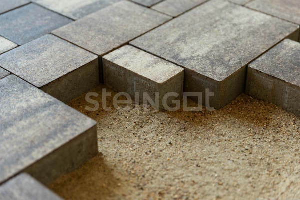 Тротуарная плитка Steingot Бавария 60 мм 140/210/280 х 70/140/210 мм, цвет: Stein Brown