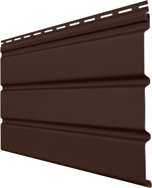 Софит пвх Grand Line Premium Acryl без перфорации L=3000 мм серия Premium Acryl, цвет: темный дуб