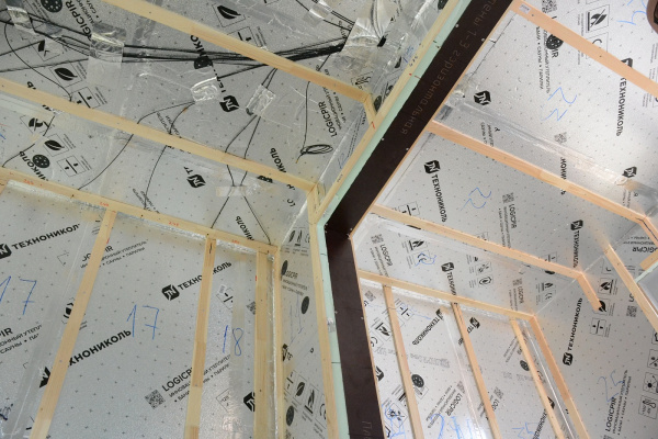 Технониколь, Logicpir Баня Ф/Ф Г1 1190х590х50 мм 3.51 м2, 0.17 м3