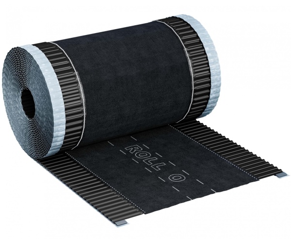 Вентиляционная коньковая лента Eurovent ROLL O 310 мм, цвет: черный