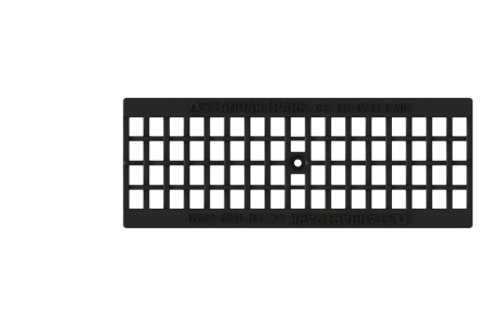 Решетка водоприемная Standartpark, Basic DN150, чугунная ячеистая, кл.C, арт: 22403