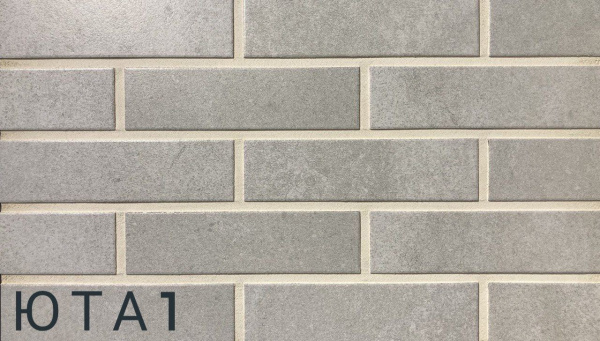 Термопанель рядовая Европа с плиткой Keramin, 1020х600 мм, 100 мм ППС, гладкий, цвет: Юта 1