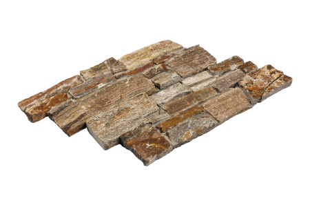 Кварцит, 3D панель из камня, 550х200 мм, Country Scotch Blend