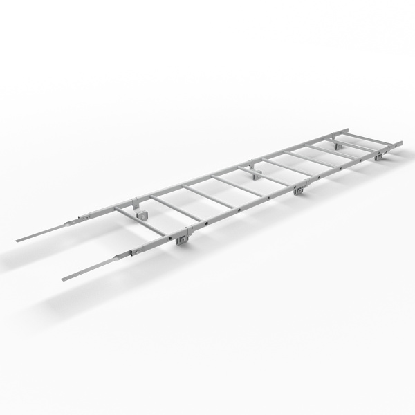 Лестница кровельная для фальцевой кровли Roofsystems Prestige 600 фальц, L=3000 мм RAL 9003