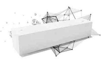 Перемычка газобетонная армированныя Poritep БПА D600, 2000х100х250 мм