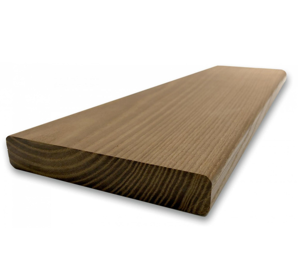 Террасная доска Термоясень Экстра 155 мм, Гладкая