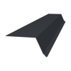GL Планка капельник, 100х55 мм 0.5 мм, Velur X, RAL 7024, L=3000 мм