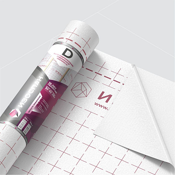 Изоспан D универсальная гидро-пароизоляционная пленка, 15 м²