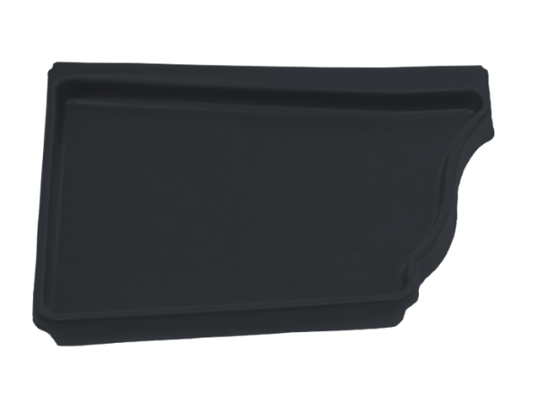 Заглушка левая Vortex, Ø 126 мм, RAL 7024