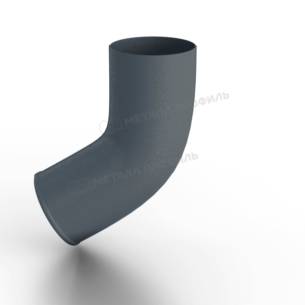 Колено сливное Ø100 мм, Металл Профиль Foramina Freeze, Grey