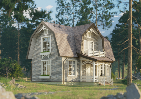 Фасадная плитка Docke Premium, Brick, уп 2.0 м² цвет: вагаси