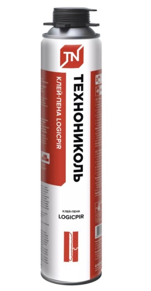 Клей-пена Технониколь полиуретановый, Logicpir, цвет: голубой, уп 1000 мл