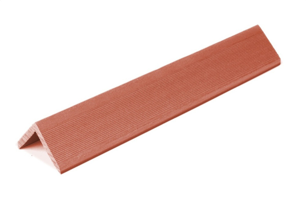 Угловой профиль ДПК Grand Line, 50х50 мм, L=3000 мм терракот