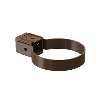 Хомут трубы универсальный, Docke Standart, Ø80 мм, цвет: светло-коричневый