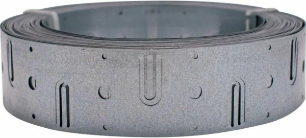 Лента монтажная двойная специальная,оцинкованная 50 мм, L=50 метров Лента монтажная двойная специальная,оцинкованная 50 мм, L=50 метров