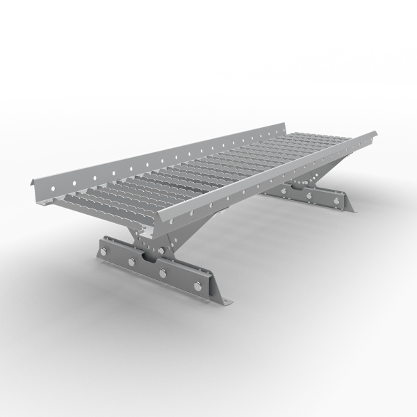 Мостик кровельный для фальцевой кровли Roofsystems Prestige Next фальц, L=1200 мм RAL 7004