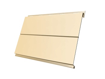 Металлический сайдинг Grand Line, Вертикаль Classic 0.45 мм, PE, RAL 1015