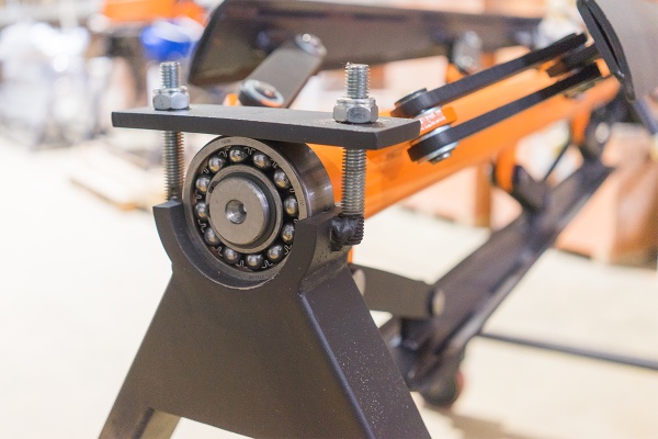 Разматыватель рулонного металла Stalex РСЦ-1250 мобильный