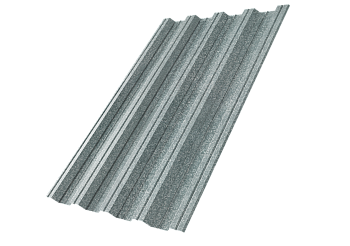 Профилированный лист GL HC44 R, 0.55 мм, Zn, zinc