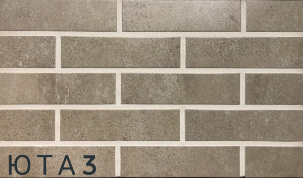 Термопанель рядовая Европа с плиткой Keramin, 1020х600 мм, 100 мм ППС, гладкий, цвет: Юта 3