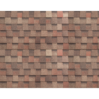 Битумная черепица Shinglas, Джаз цвет: коррида, 2 м² / уп.