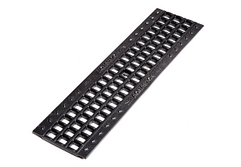 Решетка чугунная ячеистая Aquastok Norma DN100, кл. C, L= 500 мм, арт. 31023С