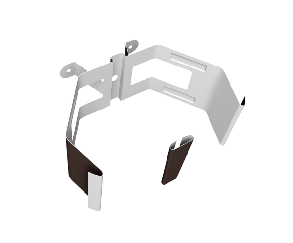 Кронштейн крепления трубы на дерево Vortex Lite, Ø 130 мм, RAL 8017