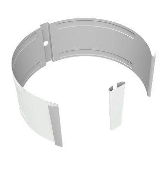 Кронштейн трубы на кирпич Vortex Project Ø210\145 мм, RAL 9003