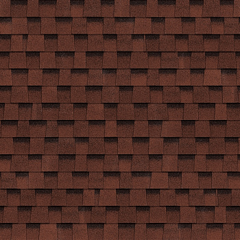 Битумная черепица Shinglas, Фазенда цвет: красный, 2.6 м² / уп.