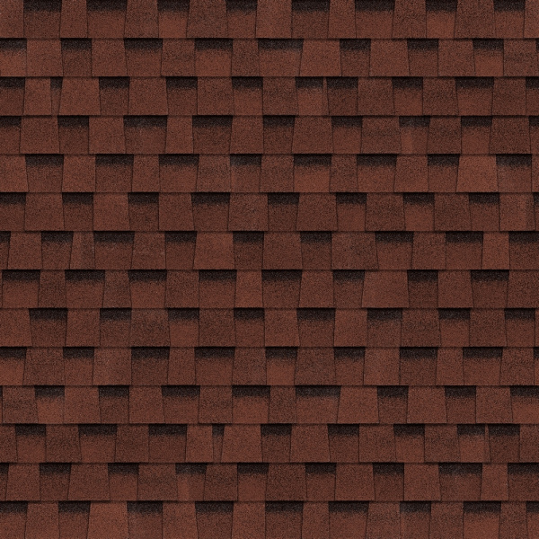 Битумная черепица Shinglas, Фазенда цвет: красный, 2.6 м² / уп.