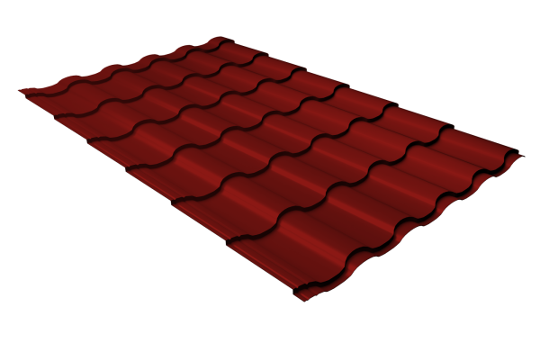 Профиль волновой Grand Line кредо 0.45 мм, PE, RAL 3011