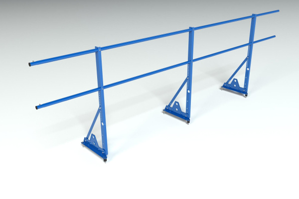 Ограждение кровельное, универсальное Roofsystems Econom Smart, H=900 мм RAL 5005, L=3000 мм