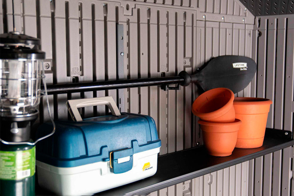 Сарай пластиковый Lifetime WoodLook 8'*10', 6.66 м²