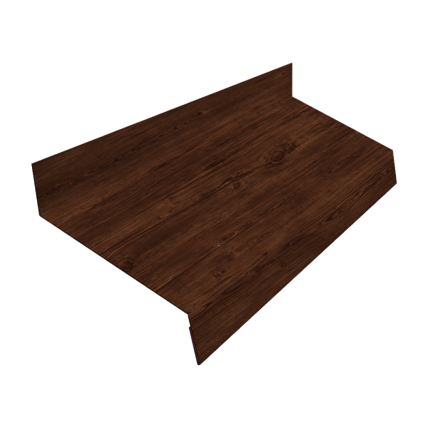 Отлив простой GL, 50 мм 0.45 мм, Print-double Premium, Cherry Wood Fresh, L= 2000 мм