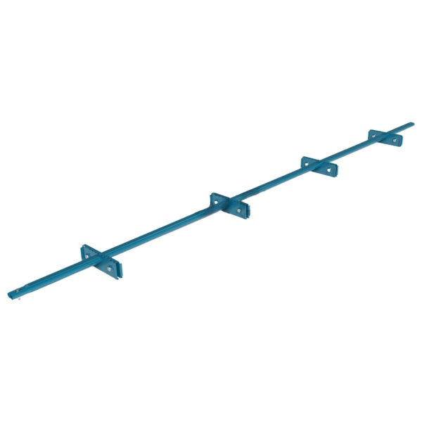 Снегозадержатель для фальцевой кровли Roofsystems Prestige Single фальц 4 опоры, 2 трубы, овал 45х25, L=3000 мм, RAL 5015