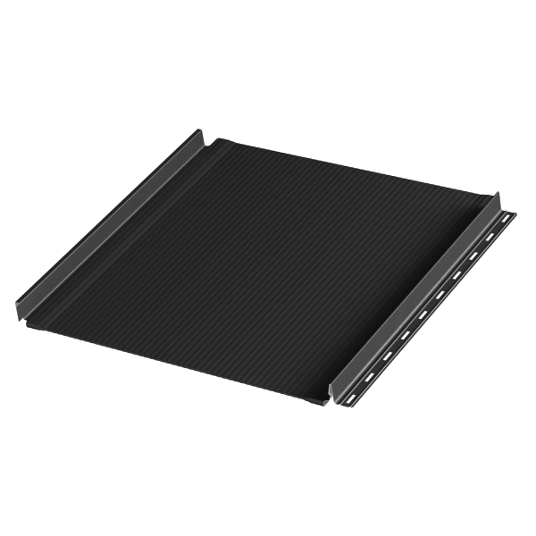 Фальцевая панель Aquaclick, Бриз, с подгибом 0.5 мм, PU Matt, Zn 275 г/м², RAL 9005