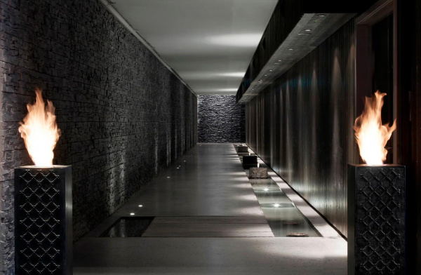 Сланец, 3D панель из камня, 550х200 мм, Country Black slate, 4 шт/уп