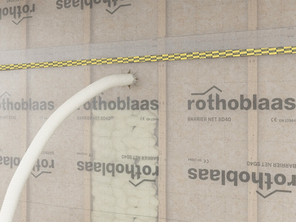 Holztechnic STOP HOUSE NET 110 / BAR40, непроницаемая пароизоляционная пленка, 1.5 х 50 м, 75 м²