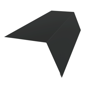 GL Карнизная планка 100х85 мм, широкая 0.45 мм, Drap ST, RAL 7016, L=2000 мм