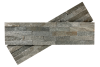 Сланец, 3D панель из камня, 600х150 мм, Classic Grey Slate, 8 шт/уп