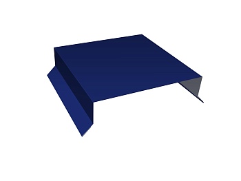 GL Парапетная крышка прямая 0.45 мм, PE, RAL 5002, 150 мм, L=2500 мм