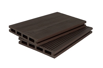 Террасная доска Grand Line 3D 140 мм, L= 6000 мм цвет: венге