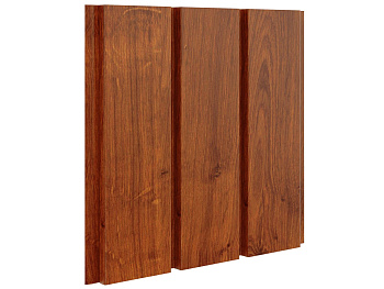 Cофит Aquasystem, 326 мм, без перфорации L=2400 мм гладкий, 0.45 мм, Printech, амерканский орех