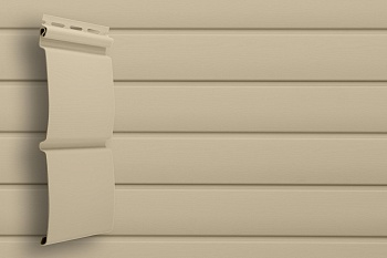 Сайдинг Grand Line блок-хаус, L=3000 мм серия Classic Standart, цвет: бежевый