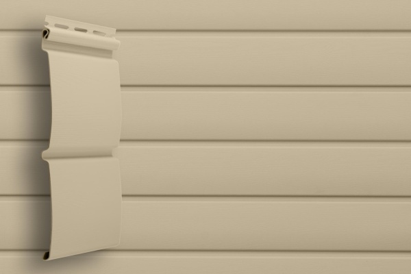 Сайдинг Grand Line блок-хаус, L=3000 мм серия Classic Standart, цвет: бежевый