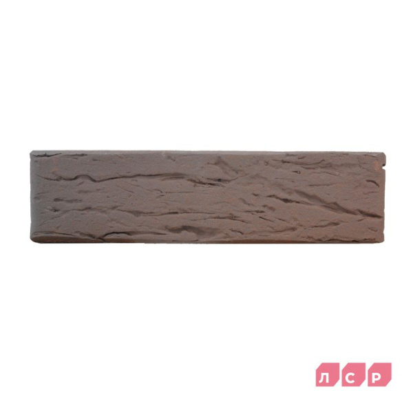 Кирпич облицовочный керамический ЛСР, 1НФ пустотелый, цвет: светло-коричневый Флеш Ультра, рустик, М175, 250х120х65 мм